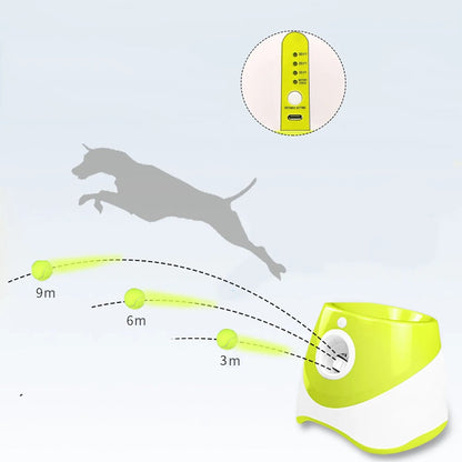 Automatic Tennis Ball Launcher for Dogs