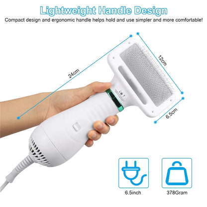 Portable 2-in-1 Dog Hair Dryer