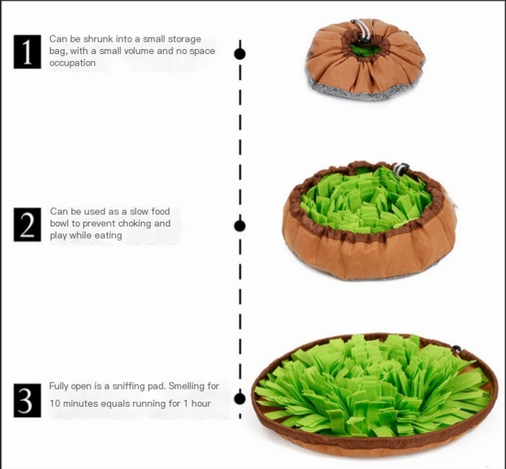 Snuffle Mat & Slow-Feed Bowl Set